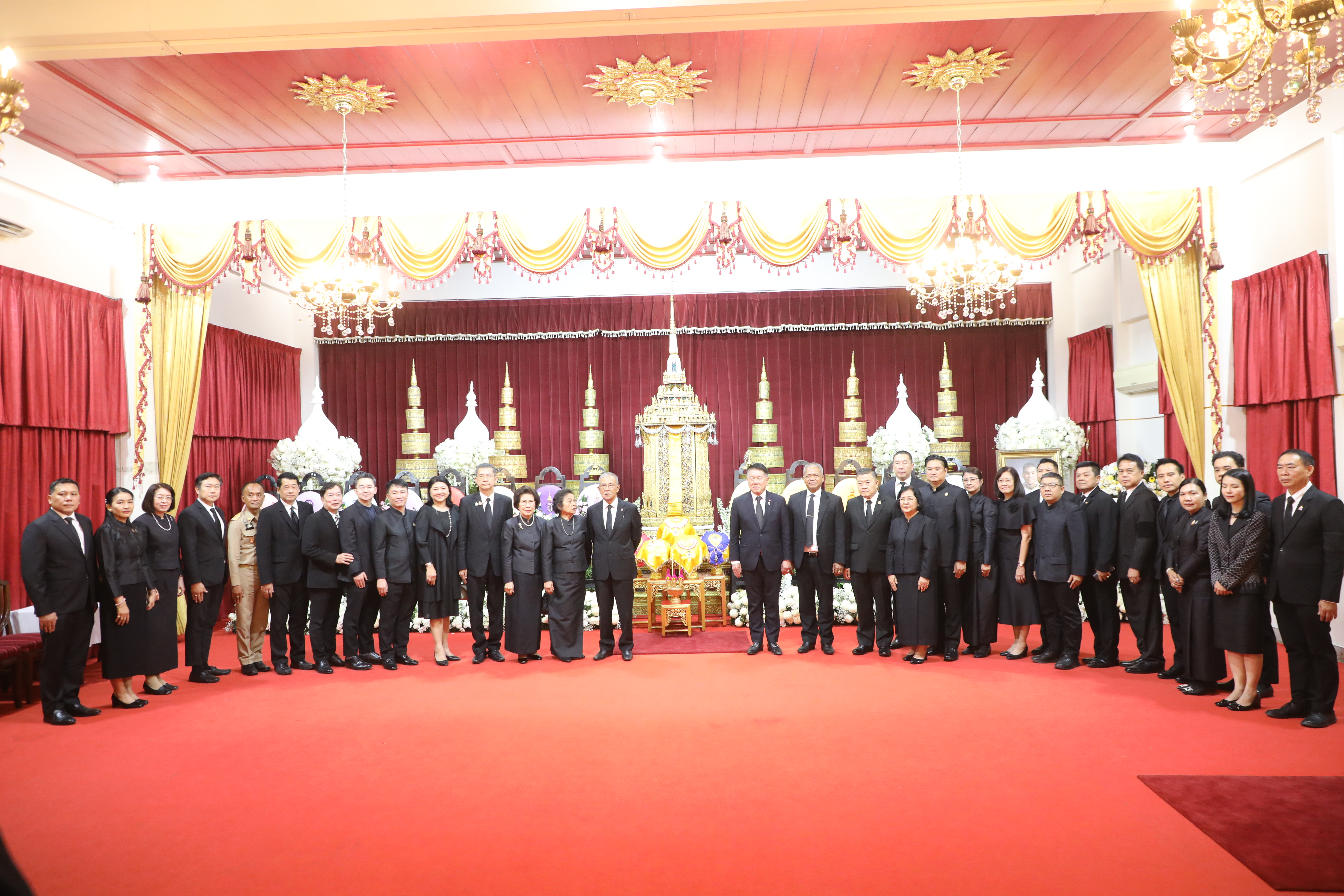 title - ส.ป.ก. ร่วมอาลัย เข้าร่วมงานสวดพระอภิธรรม นายจรัลธาดา กรรณสูต องคมนตรี อดีตปลัดกระทรวงเกษตรและสหกรณ์